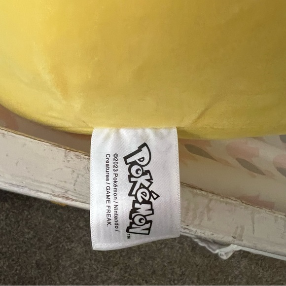 Pokemon (Pikachu) Giant Plush 24 Inch, Ultra Soft, Life Size - Picture 5 of 5